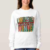 Ik ben niet gemaakt voor de winterkerst trui (Voorkant)