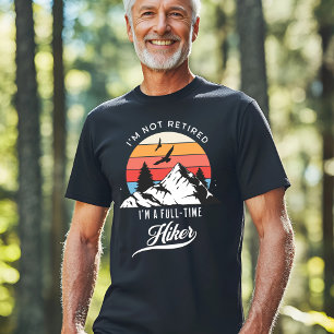 Ik ben niet gepensioneerd, ik ben een fulltime wan t-shirt