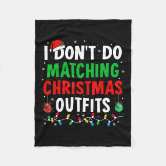 Ik ben niet geschikt voor kerstcadeautjes fleece deken