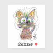 Ik ben niet gestrest! sticker (Vel)