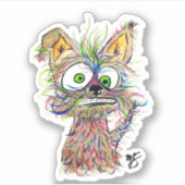 Ik ben niet gestrest! sticker (Voorkant)