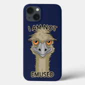 Ik ben niet gewijd aan Funny Emu Pun Case-Mate iPhone Case (Achterkant)