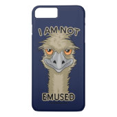 Ik ben niet gewijd aan Funny Emu Pun Case-Mate iPhone Case (Achterkant)