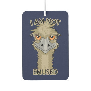 Ik ben niet gewijd aan Funny Emu Pun Luchtverfrisser