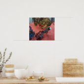 Ik ben NIET glibberig. Poster (Keuken)