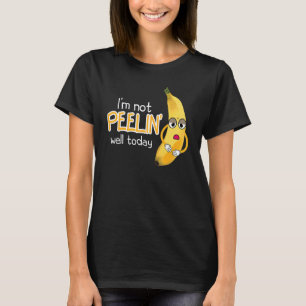 Ik ben niet goed in het eten vandaag vrouwen banaa t-shirt