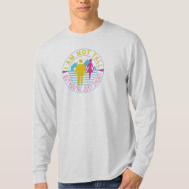 Ik ben niet groot, maar je bent gewoon kort t-shirt