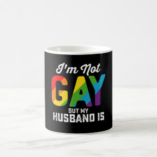Ik ben niet homoseksueel, maar mijn man is grappig koffiemok