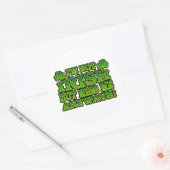 Ik ben niet Iers maar kus me toch Sticker (Envelop)