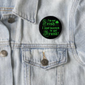 Ik ben niet Iers Ronde Button 5,7 Cm (In situ)