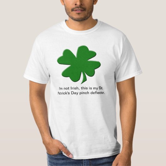 IK BEN NIET IRISH T-SHIRT (Voorkant)