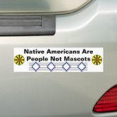 Ik ben niet jouw mascot bumpersticker (Op auto)