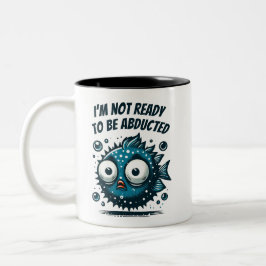 Ik ben niet klaar om ontvoerd te worden tweekleurige koffiemok