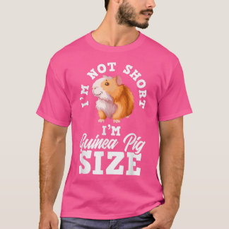 Ik ben niet klein, ik ben cavia-formaat Funny Cavi T-shirt