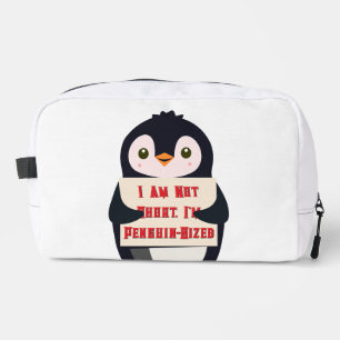 Ik ben niet klein, ik ben formaat pinguïn toilettasje