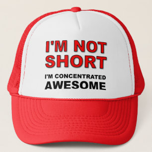 Ik ben niet klein, ik ben geconcentreerd Geweldig  Trucker Pet