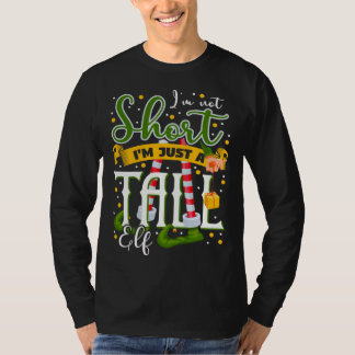 Ik ben niet klein, ik ben gewoon een lange elf bij t-shirt