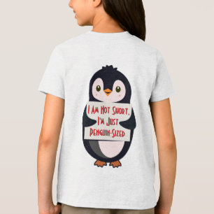 Ik ben niet klein, ik ben gewoon pinguïn-groot Tri-Blend shirt