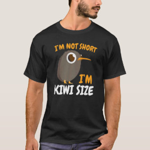 Ik ben niet klein, ik ben kiwiformaat Nieuw-Zeelan T-shirt