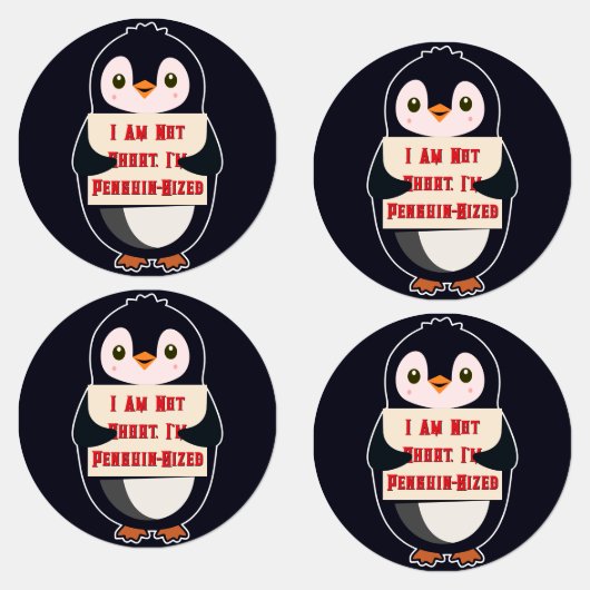Ik ben niet klein, ik ben pinguïn-groot labels (Groep)