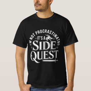 Ik ben niet koppig, het is een zijdelingse quest t-shirt