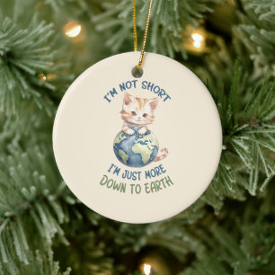 Ik ben niet kort, gewoon naar beneden naar de aard keramisch ornament