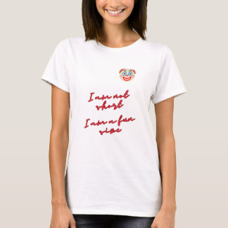 Ik ben niet kort, Grappig T-shirt voor vrouwen