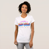 Ik ben niet kort, ik ben leuk groot. t-shirt (Voorkant volledig)