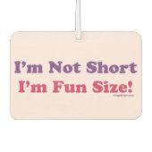 Ik ben niet kort, ik ben vun. luchtverfrisser (Voorkant)