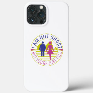 Ik ben niet kort, maar je bent gewoon groot Case-Mate iPhone case