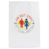 Ik ben niet kort, maar je bent gewoon groot medium cadeauzakje (Voorkant)