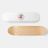 Ik ben niet kort, maar je bent gewoon groot persoonlijk skateboard (Horizontaal)