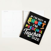 Ik ben niet korter dan voorschoolse leraar planner (Display)