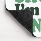 Ik ben niet korter - gewoon leuk om te passen muismat (Hoek)