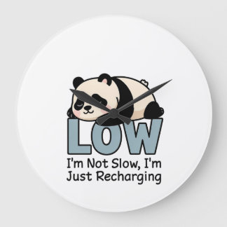 Ik ben niet langzaam, ik laad gewoon mijn Panda op Grote Klok