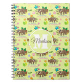 Ik ben niet Lazy | Funny Sloth Quote Pattern Name Notitieboek (Voorkant)