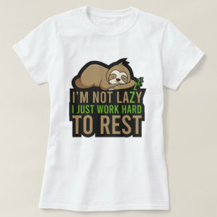 Ik ben niet Lazy T-shirt