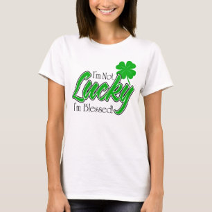 Ik ben niet Lucky, ik ben verdorven. Irish T-shirt