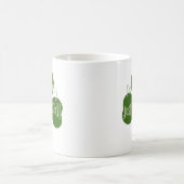 Ik ben niet Lucky Just Blessed Shamrock Design Koffiemok (Center)