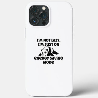Ik ben niet lui Ik ben alleen in de energiebespare Case-Mate iPhone Case