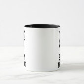 Ik ben niet lui, ik ben energiezuinig koffiemok mok (Midden)