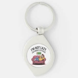 Ik ben niet lui. Ik ben energiezuinig Sleutelhanger