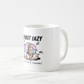 Ik ben niet lui. Ik ben gewoon erg ontspannen... m Koffiemok (Voorkant rechts)