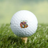 Ik ben niet lui, ik ben in capibara-modus ,grappig golfballen (Insitu Shirt)