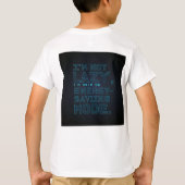 Ik ben niet lui, ik ben op energiebesparende modus t-shirt (Achterkant)