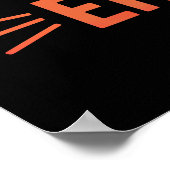 IK BEN NIET LUI, IK BESPAAR ALLEEN ENERGIE POSTER (Hoek)