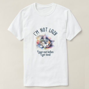 Ik ben niet lui t-shirt