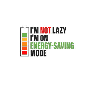 Ik ben niet lui t-shirt