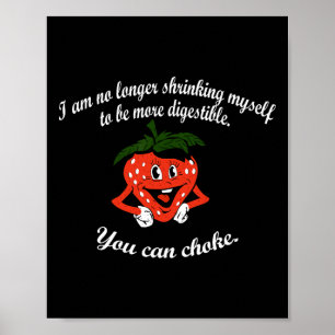 Ik ben niet meer aan het krimpen van mijn eigen aa poster