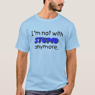 Ik ben niet meer met stut t-shirt
